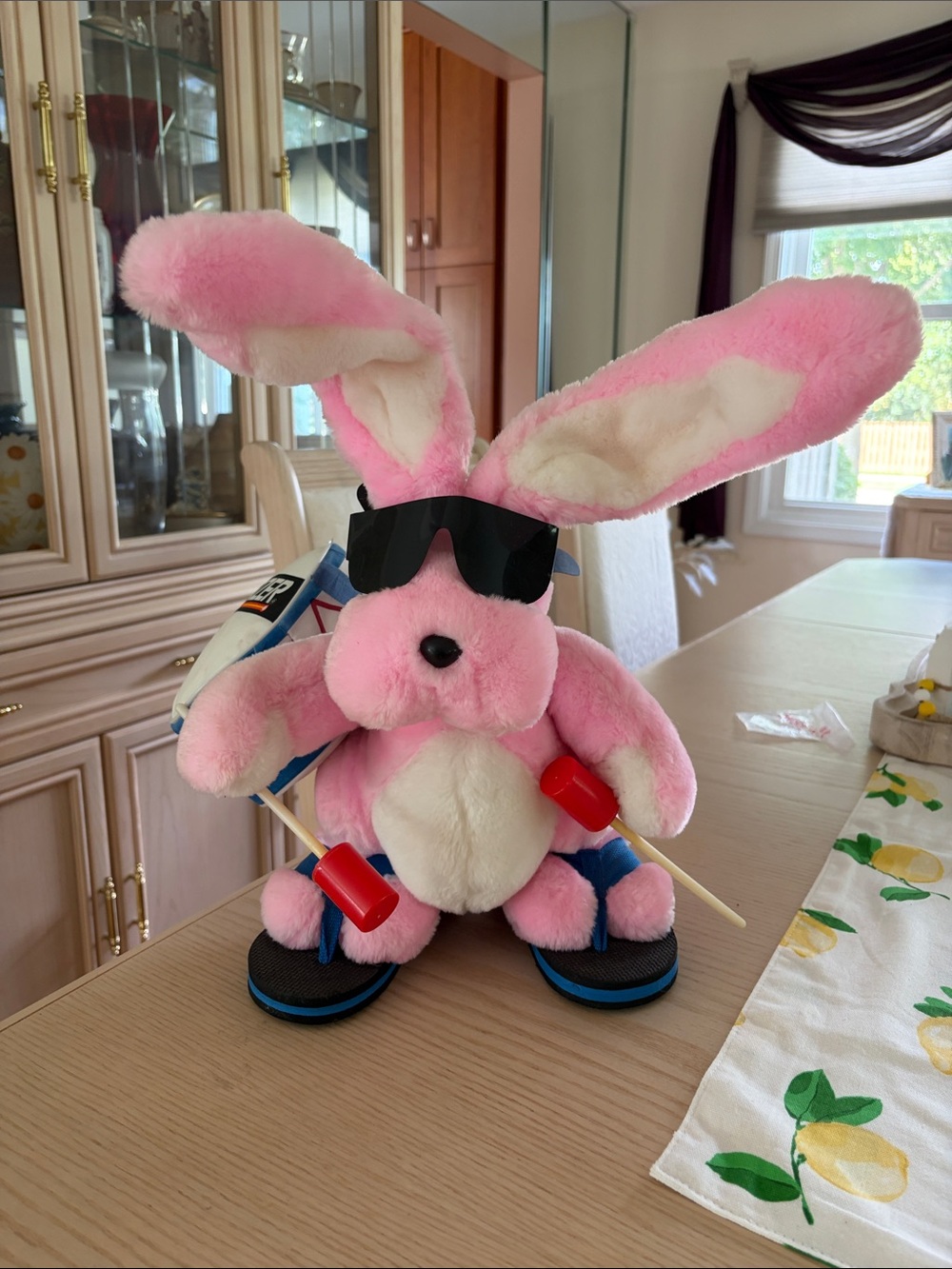 Energizer Pink Plush Bunny 1989